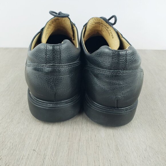 Belvedere Shoes Men 13 EEE Black Leather Coronado Dress Oxfords Made Brazil EUC